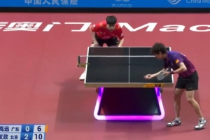 北京隊總比分3-0戰勝廣東隊，晉級全運會乒乓球男團決賽