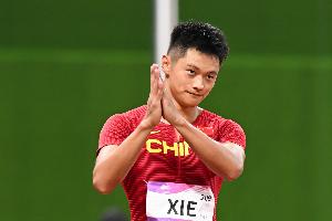 謝震業：這是自己的最后一屆全運會 希望可以不留遺憾 享受比賽